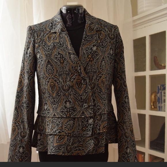 Lord & Taylor Jackets & Blazers - Beautiful Rich Tiered Damask Blazer
